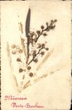 CPA Porte Bonheur Fleurs sechees