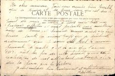 CPA Porte Bonheur Fleurs sechees