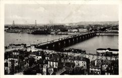 CPA Bordeaux Panorama vu de la Tour St Michel 
