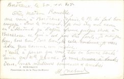 CPA Bordeaux Panorama vu de la Tour St Michel 