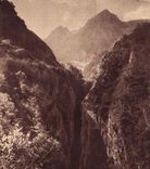 CPA Les Pyrenees H P Route de Gavarnie pres du Pont Napoleon la Gorge Tragique 