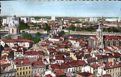 CPA Toulouse la Ville Rose vue vers le centre dela Ville et les Nouveaux Buidings 