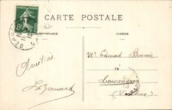 CPA Beaucaire vue du Pont suspendu de Beaucaire a Tarascon 