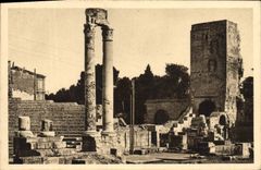 CPA Arles Bouches du Rhone le Theatre Antique 