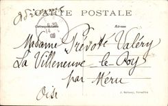 CPA Versailles Bassin du Dragon detail 