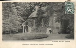 CPA Versailles Parc du petit Trianon le Boudoir 