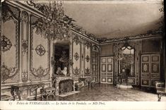 CPA Palais de Versailles le Salon de la Pendule 