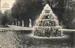 CPA Versailles Bassin de la Pyramide 