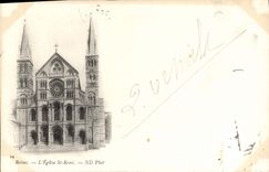 CPA Reims l'Eglise St Remi 