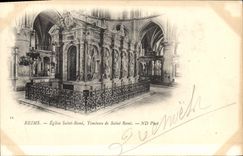 CPA Reims Eglise Saint Remi Tombeau de Saint Remi 