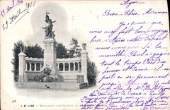 CPA Lyon Monument des Enfants du Rhone