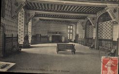 CPA Chateau de Pierrefonds la Salle de Reception 