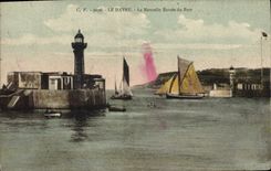 CPA Le Havre la Nouvelle entree du Port 