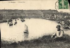 CPA Dieppe l'Avant Port 
