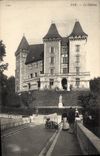 CPA Pau le Chateau (animee  enfant)