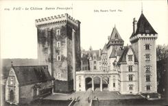 CPA Pau le Chateau Entree Principale 