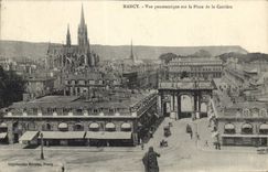 CPA Nancy vue panoramique sur la place de la Carriere 