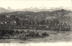 CPA Pau la Chaine des Pyrenees 