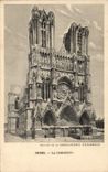 CPA Reims la Cathedrale 