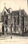 CPA Troyes l'eglise Saint Urbain 