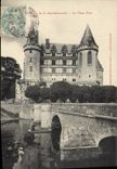 CPA Chateau de la Rochefoucauld le Vieux Pont 