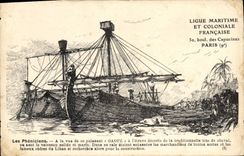 CPA Ligue Maritime et Coloniale Francaise Paris 9 a Les Pheniciens 