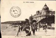 CPA La Cote d'Azur nice Hotel Negresco et Promenade des Anglais 