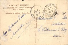 CPA Les Charmes de la Cote d'Argent Mer et foret