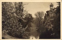 CPA Paris en flanant le Parc des Chaumont 