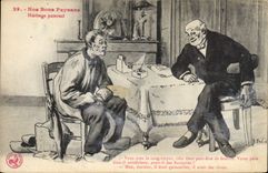 CPA Nos Bons Paysans Heritage paternel 