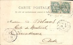 CPA Paris Perspective de la Rue de Rome 