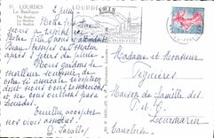 CPA Lourdes La Basilique 