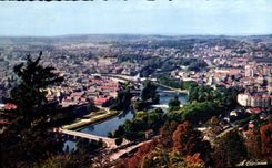 CPA Besancon Vue generale 