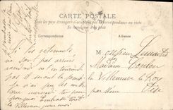 CPA Parc de Versaille Facade Centrale et Groupe de Vases 