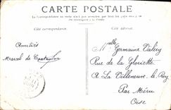 CPA Paris La Cour du Carrouises 