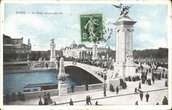 CPA Paris Le Pont Alexandre III 