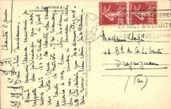 CPA Chartres La Cathedrale Abside 