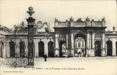 CPA Nancy Arc de Triomphe vu de la Place de la Carriere 