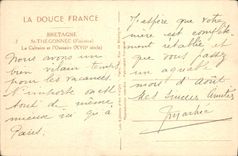 CPA La Douce France Bretagne St Thegonnec Finistere La Calvaire et l'Ossuaire 