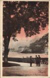 CPA Besancon Echappee sur le Barrage 