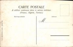 CPA Moulin  a vent Bœufs Attelage