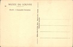 CPA Musee du Louvre Murillo L'Immaculee Conception 