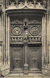 CPA Rouen Eglise Saint Maclou Porte de Jean Goujon 