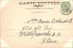CPA Le Pont du Diable pres Nans sous Ste Anne