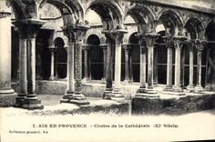 CPA Aix en Provence Cloitre de la Cathedrale 