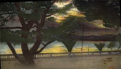 CPA Coucher de Soleil Saint Raphael