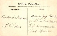 CPA Bordeaux Les Colonnes Rostrales 