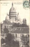 CPA Montmartre l'Eglise Saint Pierre de et la Basilique 