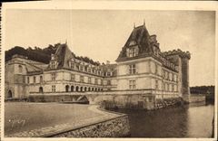 CPA La Douce France Chateaux de la Loire Chateau de Villandry 