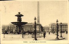 CPA Paris La Place de la Concorde 